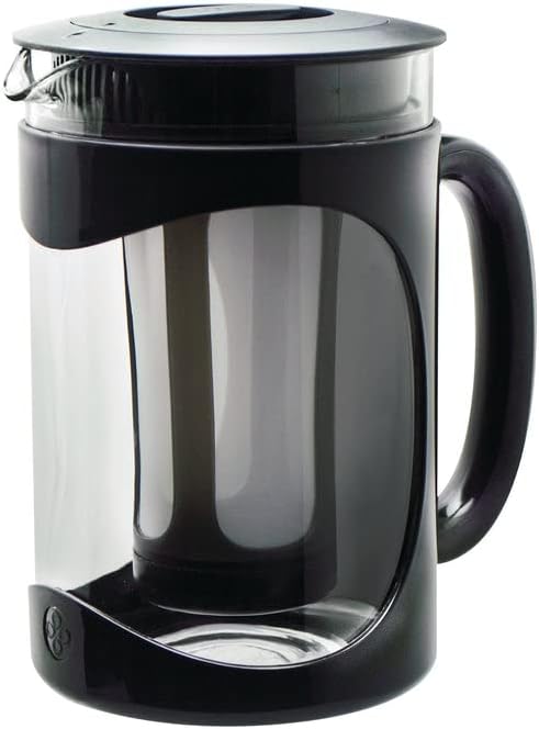 1.6 qt. Plastic Cold Brew Coffee Maker Black - Pack of 4