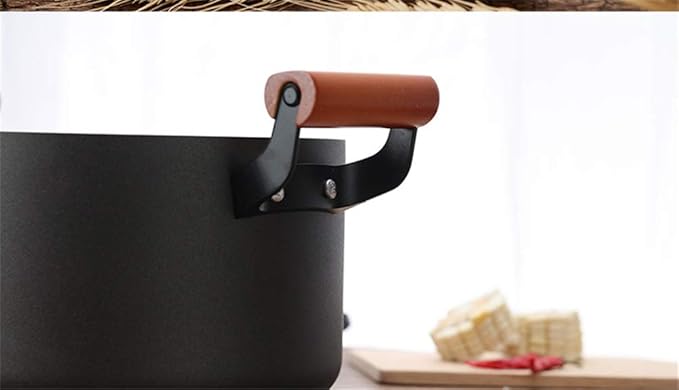 3pcs Non Stick Cooking Pots Set Iron Cookware Set Accessories Hot Cook Pot Hot Pot Soup Cooking Pan Set