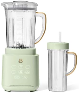PowerExact Blender System Touch Activated High Performance With On The Go 20 oz Cup (Sage~Green)