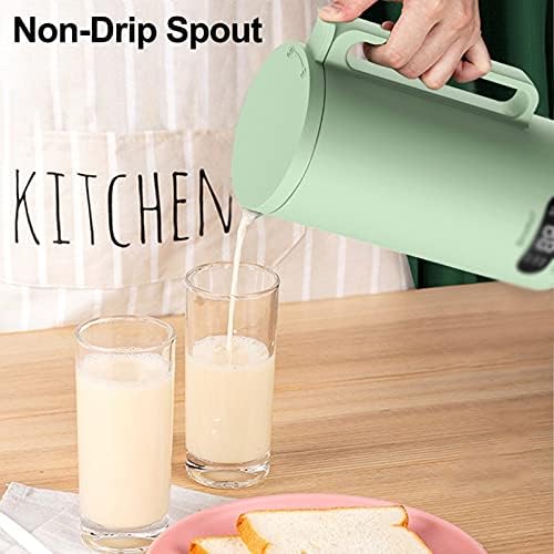 Soymilk Machine Automatic Heating Soyabean Milk Maker Filter-Free Non-Drip Spout Reservation Soy Beans Milk Juicer Grain(D)