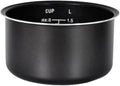 Electric Rice Cooker Inner Pot Compatible for SUPOR Electric Pressure Cooker Inner Pot 2.5L/3L/4L/5L/6L Non Stick Pot Inner Pot (Multiple Kind 7(4L))