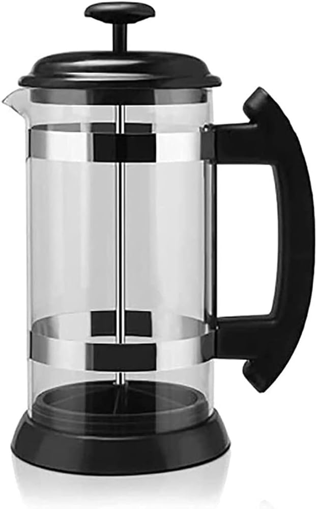 Press Coffee Maker Coffee Press CaffettiereCoffee Maker Coffee &amp Tea Maker304M stainless steelHigh borosilicate glassFour layer filtration systemCoffee Press for Home Travel Camping- Eas