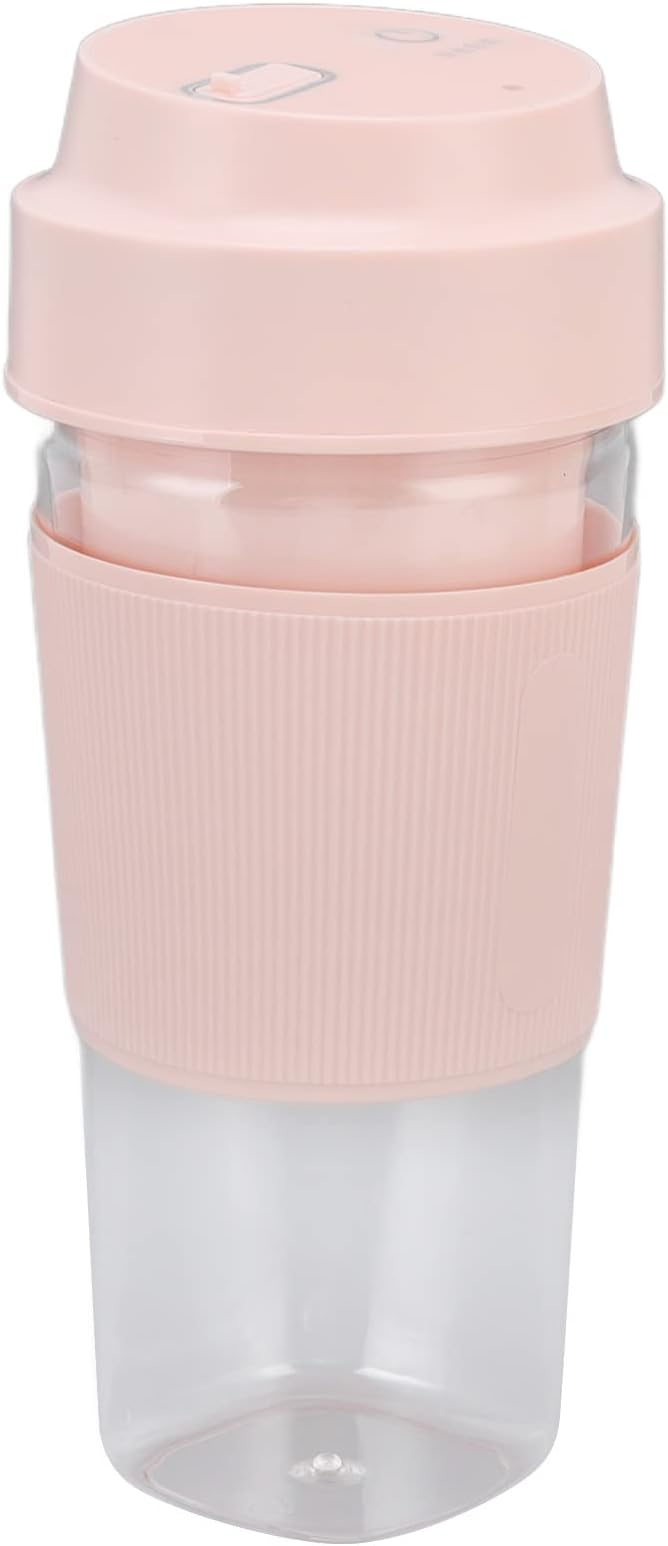 Portable Electric Juicer Cup 300ML USB Charging Handheld Electric Blender Cup with Stainless Steel Blades Make Ice Gaza Milkshakes Juice (#1)