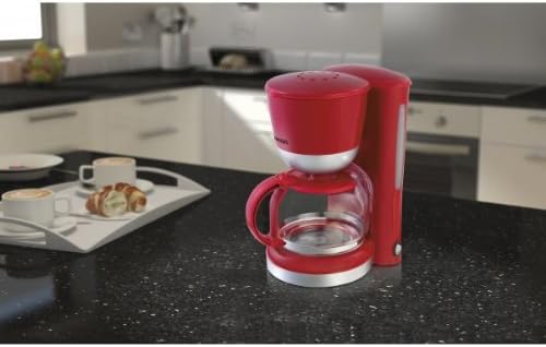 Swan SK18110REDN Freestanding Manual Coffee Maker (Freestanding Drip Coffee Maker 1.25 L Red)