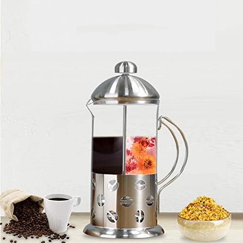 Coffee Press Tea Brewer Pot Coffee Maker Kettle 350Ml Stainless Steel Glass for Drinkware Pots