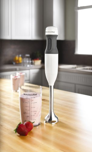 KitchenAid KHB1231WH 2 Speed Hand Blender White