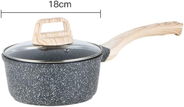 Non-Stick Cookware Combo Set 3 Pieces Frying Pan Milk Frying Pan Set Induction Cooker Smokeless Home Gas Stove Non-Stick Pan