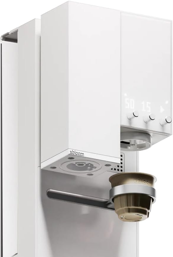 xBloom Studio – The Ultimate Coffee Machine – Drip Coffee Maker with Integrated Grinder Scale and 3 Levels of Automation Moonlight White