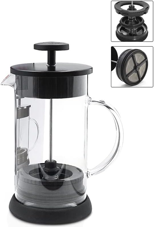 French Press Coffee Pot Practical Borosilicate Glass Maker Kettle Multifunctional Carafe Teapot Coffeeware