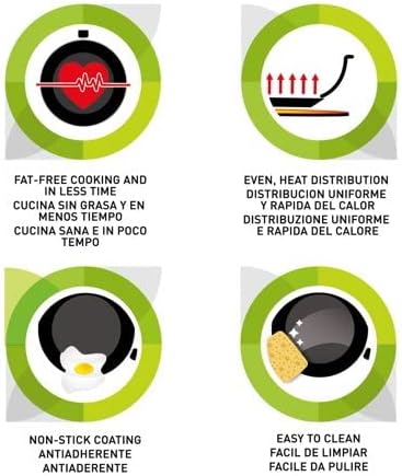 CLOSEOUT! ECO Aluminum 7-Pc. Cookware Set Made in Italy Green