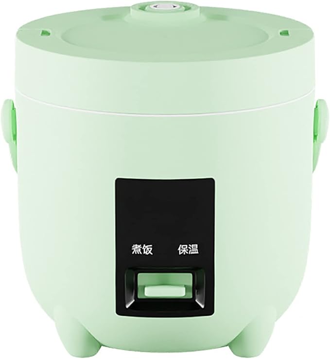 Rice Cooker Rice 1.2L Multi Cooker With Non-Stick Inner Pot With Simple One-Touch(Green)