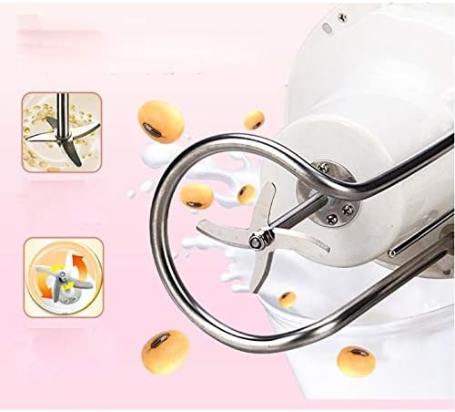 Multifunction Soymilk Machine Stir Rice Paste Maker Stainless Steel Filter-Free Automatic Heating SOYA-Bean Milk Juicer 800W