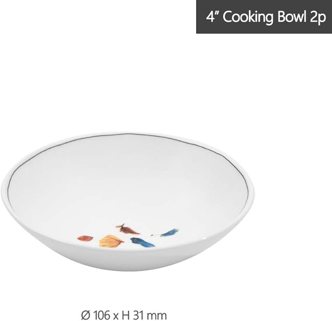 Hankook Chinaware Bouquet of Flowers Dining Set for 4 Dinnerware Korean Fine Bone-China Dojagi