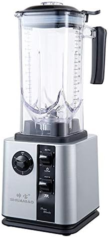 Commercial Countertop Blender 2200W High Speed Smoothie Maker with 5 Speed Settings 2.2L Large Capacity Cup for Juices Shakes and Ice Crushing