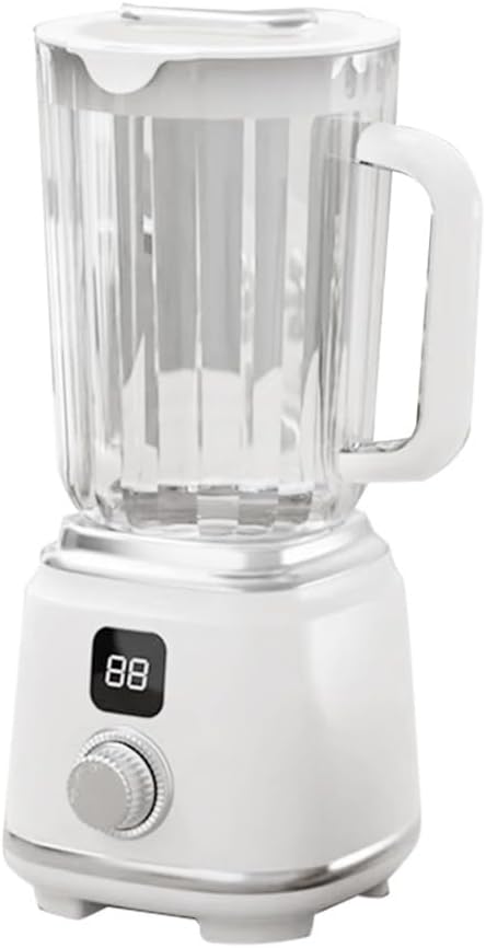 Aboiled Multifunctional Juicer Blender with 10 Blades - 3000mAh Portable Ice Crusher for Smoothies Juices and More - White(White)
