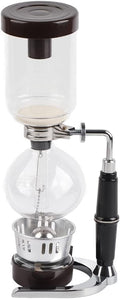 Coffee Machine Glass Technica Syphon Coffee Maker For Home Office Coffee Shop Kitchen and Other Office Spaces (Black)
