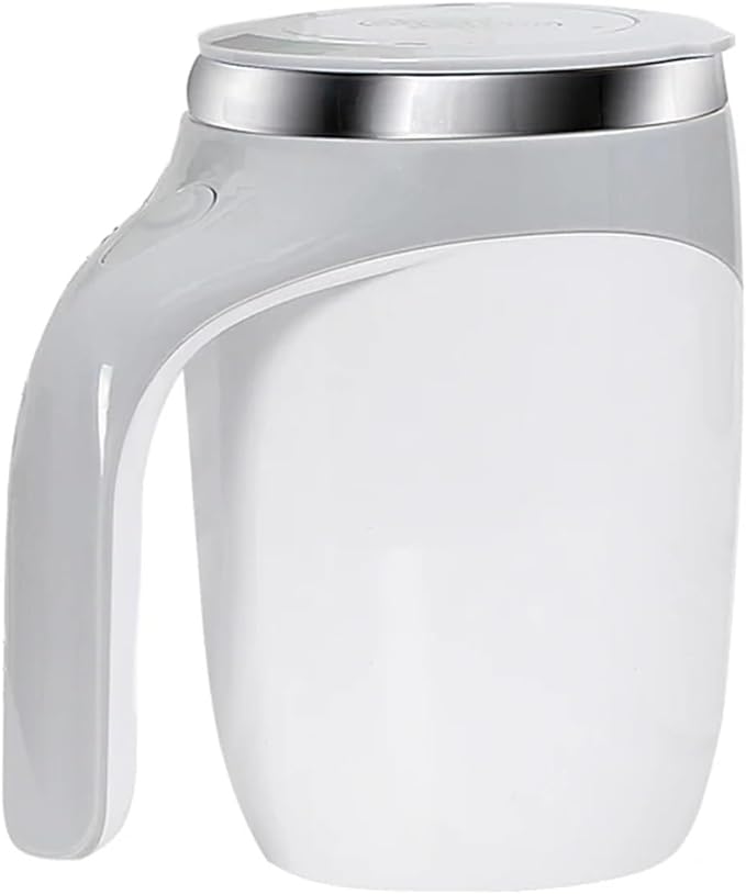 Self Stirring Coffee Mug Automatic Mixing Cup 380ml Portable Rechargeable Electric Stirring Stainless Steel Magnetic Rotating Blender Stirring CupElectric Stirring Cup