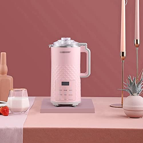 Portable Soy Milk Maker Multifunction Mini Juicer Soymilk Machine Household Small Multifunctional Food Supplement Heating(Black)