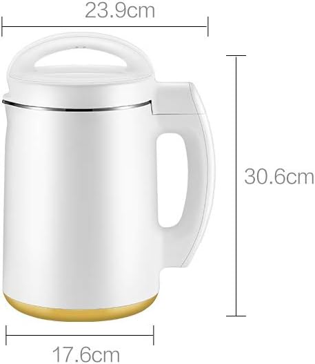 Soybean Milk Maker 1300ML Automatic Hot Soy Milk Maker Stainless Steel SOYA Bean Machine Juicer
