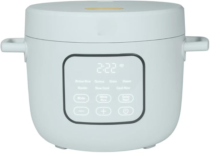 Beaautifuul 14-Cup Electric Rice Cooker with Automatic Keep Warm and Removable Nonstick Pot for Home Cooking (Hydrangea)
