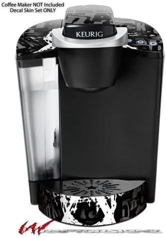 Decal Style Vinyl Skin compatible with Keurig K40 Elite Coffee Makers Anarchy (COFFEE MAKER NOT INCLUDED)