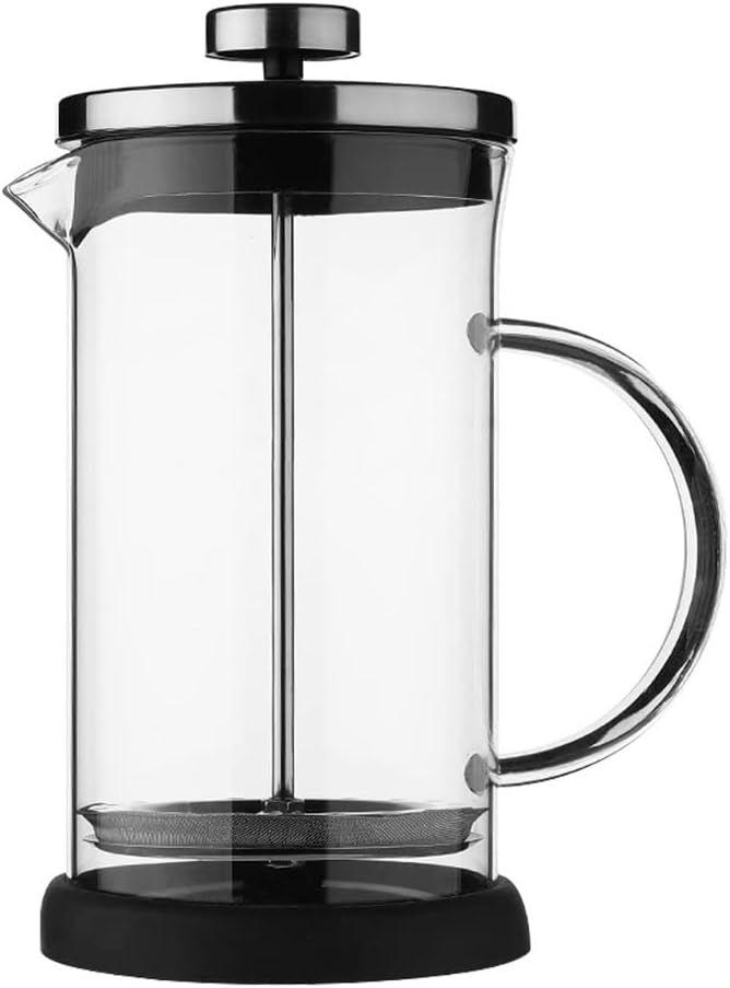 Coffee Press Filtration Stainless Steel Drinkware Manual Coffee Maker Tea Pot Portable French Press Pots(600ml)
