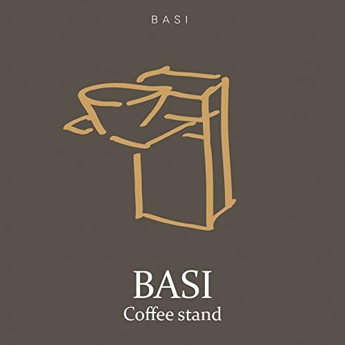 [ bi.du.haev ] biduhaevBASI Coffee Stand Hot Brew Coffee Dripper/Maker Extrusive Rock/Concrete