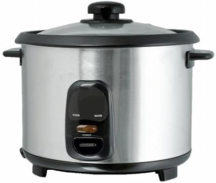 8 Cup - 1.5 Liter - Rice Cooker - Stainless Steel
