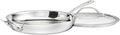 Cuisinart PureClad™ PureClad™ Triple-Ply 12 Stainless Steel Skillet with Helper Handle and Cover. PCT22-30HC