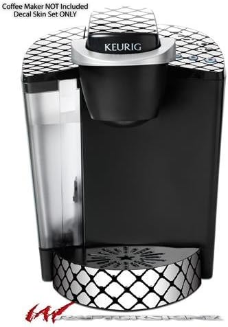 Decal Style Vinyl Skin compatible with Keurig K40 Elite Coffee Makers Fishnets (COFFEE MAKER NOT INCLUDED)