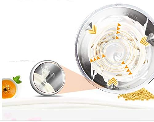 Household Mini Soybean Milk Machine Automation Soymilk Maker Jam Milk Shake Porridge Machine Grain Grinding Juicer(Black)