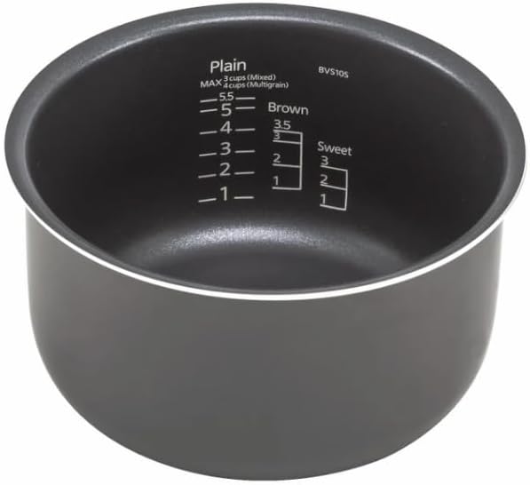 5.5-Cup (Uncooked) Rice Cooker and Warmer with Tacook Synchrony - Cooking Function 10 Cooking Menu Settings Made in Japan - White