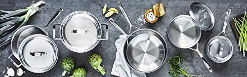 ZWILLING Aurora 5-Ply Stainless Steel 10 Piece Cookware Set
