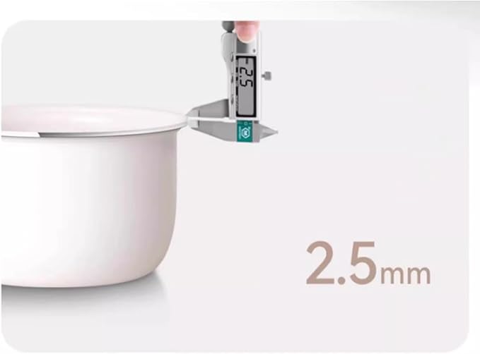 Rice Cookers 2L Mini Multifunctional Electric Rice Cooker Smart Soup Pot Heat Preservation 24H Appointment for Household and Dorm Rice Maker
