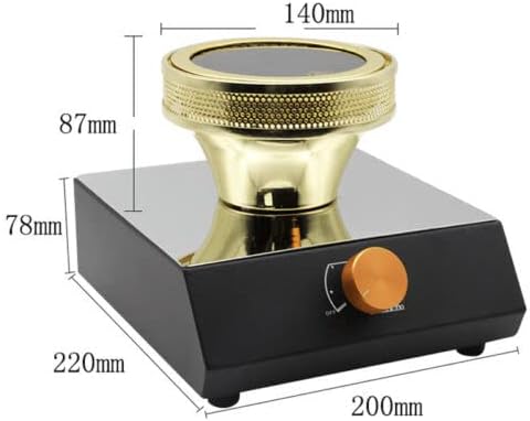 RUNAAJA 110V Halogen Beam Heater Burner Infrared Heat for Hario Yama Syphon Coffee Maker