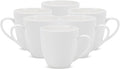 Bone China Coupe Shape Elegance White Mug Case of 6