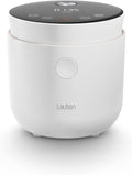 Low Sugar Rice Cooker Rice Cooker with Low Search Function 1.5L Delayed Start Keep Warm Inner Container Dishwasher Safe Non-Stick Coating (White)