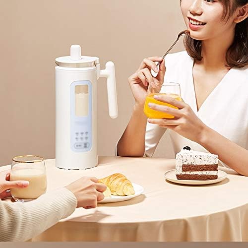Soymilk Machine Soy Milk Maker Automatic Portable Electric Heating SOYA-Bean Milk Stir Rice Paste Maker Filter-Free 350ml(Black-JoJo's Bizarre Adventure1)