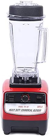 2200W Commercial Mix Blender - 2L High-Speed Smoothie Maker with Soundproof Cover for Ice Crushing Chopping Grinding &amp Blending - Professional Countertop Kitchen Appliance