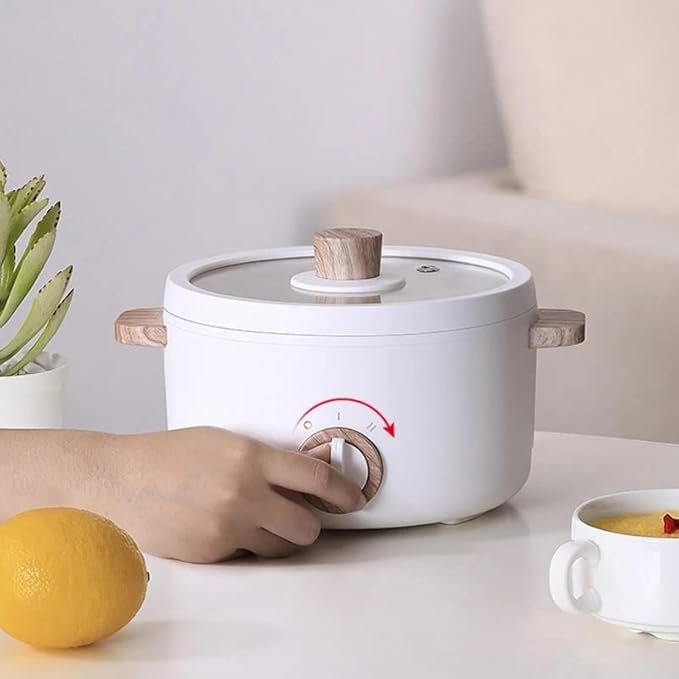 Mini Multi-Function Cookers Electric Cooking Boiling Pot Electric Heat Pan Dormitory Household Electric Rice Cookers (Color : A Size : One Size) (A One Size)
