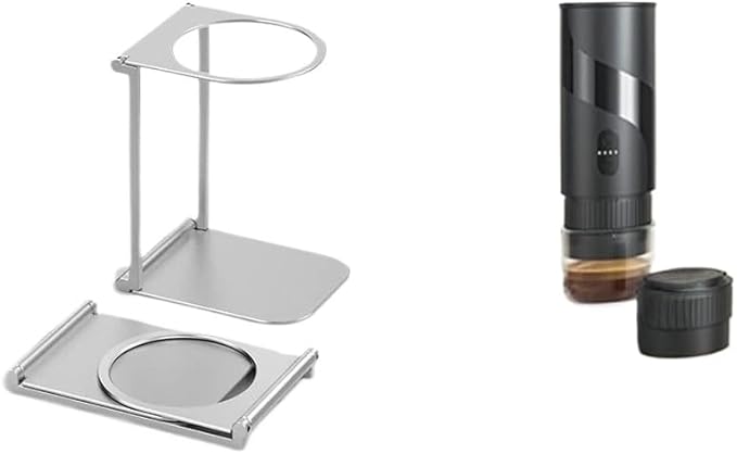 Portable Coffee Maker Home Office Automatic Capsule Extraction Travel Camping Gifts (Coffee machine/2S/free bracket/)