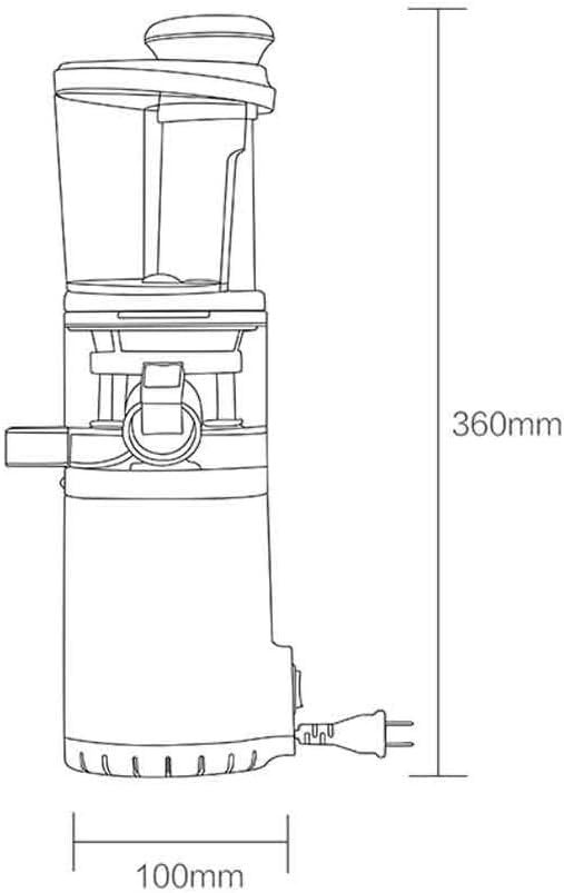 Portable Electric Juicer Blender Water Free Juicer Masticating Slow Auger Juicer Machine Fruit Vegetable