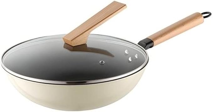 Cooking Pot Frying PanPot Set Set Wok Soup Pot Milk Pot Cast Iron Chinese 3-Piece Set with Cover Kitchen