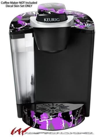 Decal Style Vinyl Skin compatible with Keurig K40 Elite Coffee Makers SceneKid Purple (COFFEE MAKER NOT INCLUDED)