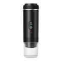 Aboiled Portable Digital Capsule Coffee Maker - Espresso Machine Car &amp Home - Large Capacity High-Pressure Extraction Real-Time Temperature Control