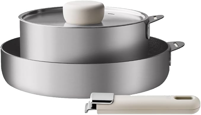 sodam stainless steel Cookware Set of 3P with magic handle