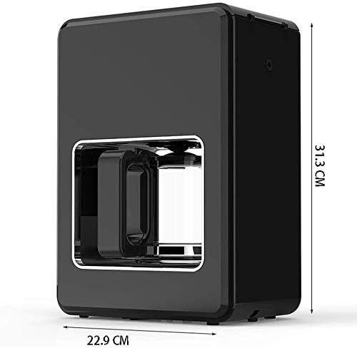 Coffee Machine American Espresso and Cappuccino MachineKeep Warm Functio Avoid Clogging Grinder1.2L 900W[Energy Grade A] Compatible with FamilyOfficeCompatible with Espresso
