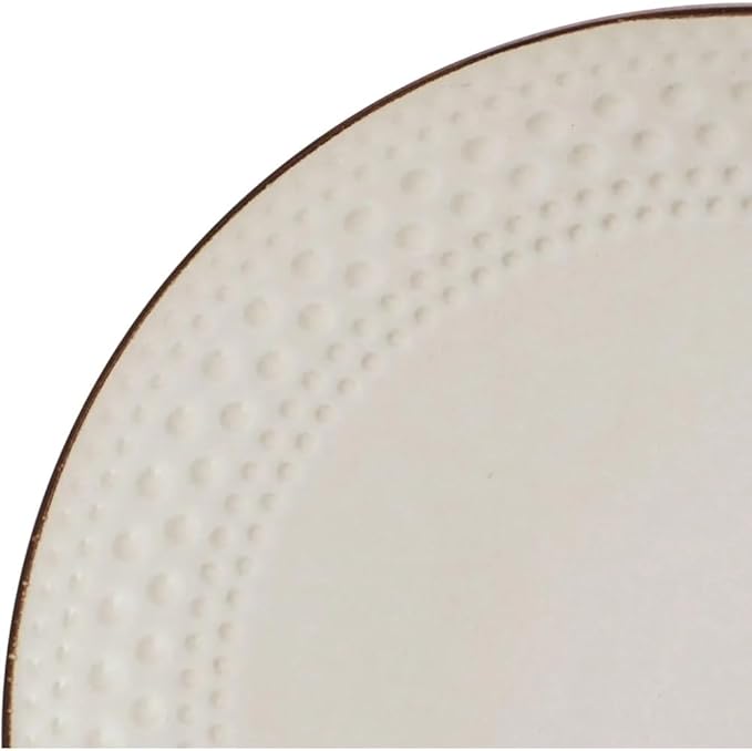 Cream Dish Kitchen Tableware Set of Plates 12 Piece Dinnerware Set Ceramic Dishes to Eat Plate Dinner Sets