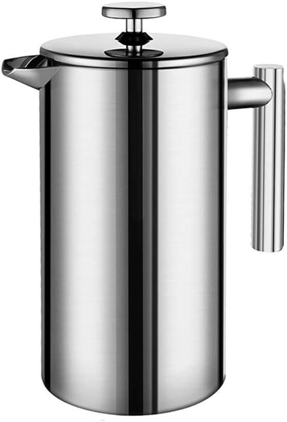 Coffee Maker French Press Stainless Steel Espresso Machine Double-Wall Insulated Tea Pot