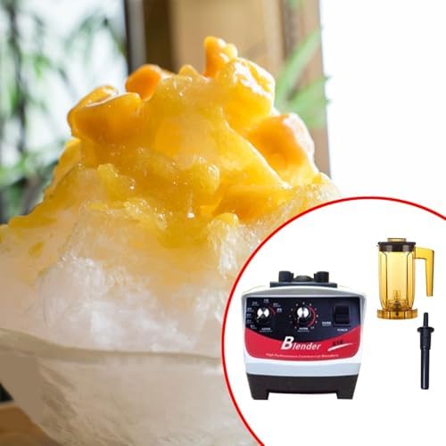 High-Speed Countertop Blender 20000RPM - Professional Smoothie Maker with Tamper for Bubble Tea &amp Milk Foam - Perfect Shaker Cup for Smoothies and Drinks